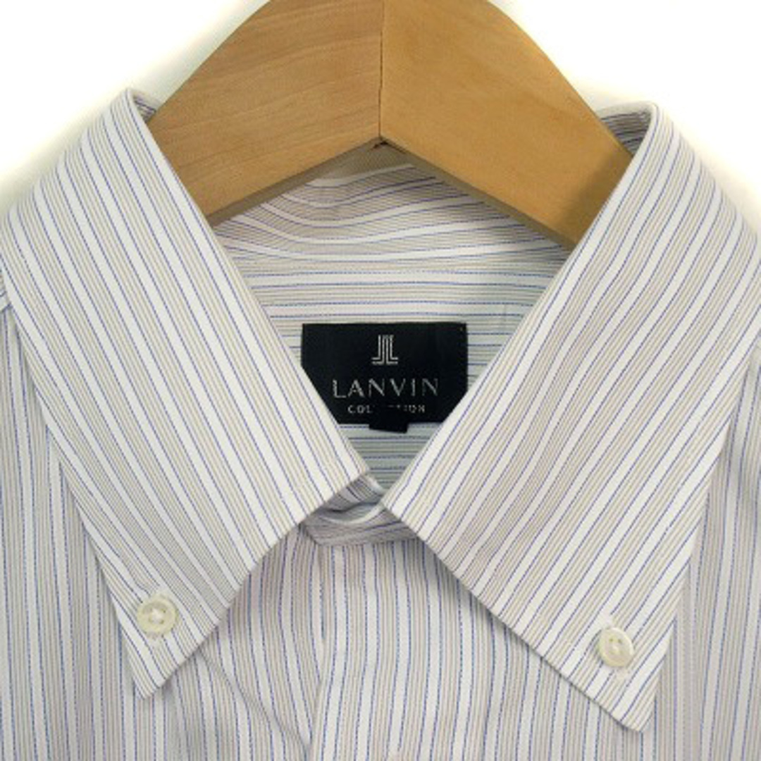 LANVIN(ランバン)のランバン LANVIN COLLECTION シャツ ボタンダウン ストライプ  メンズのトップス(シャツ)の商品写真