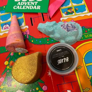 ラッシュ(LUSH)のLUSH バスボム　クリスマスアドベントカレンダー　4個セット(入浴剤/バスソルト)