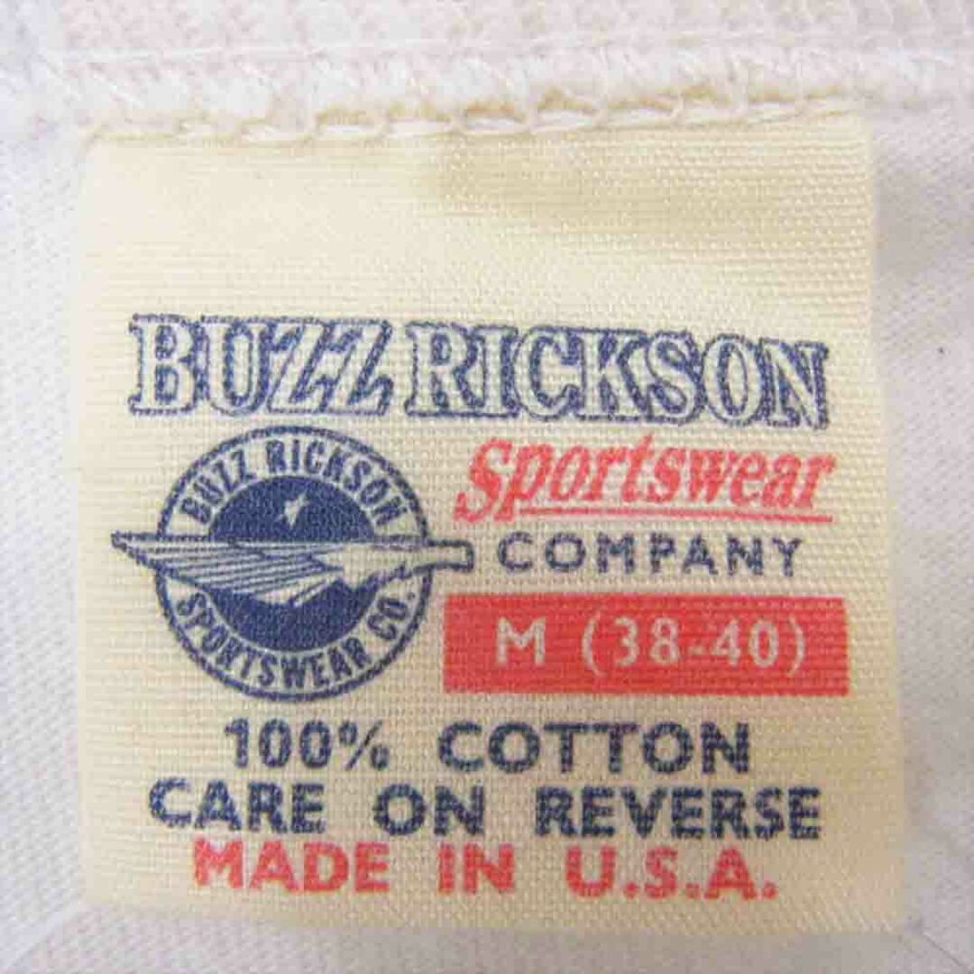 Buzz Rickson's(バズリクソンズ)のBuzz Rickson's バズリクソンズ USAF BARKSDALE AFB LA coral queen プリント Tシャツ ホワイト系 M【中古】 メンズのトップス(シャツ)の商品写真