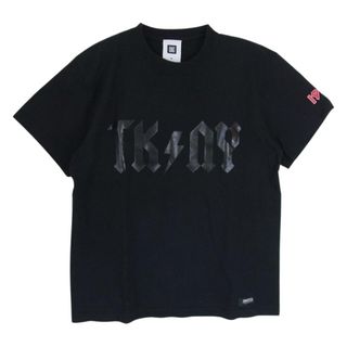 スワッガー(SWAGGER)のSWAGGER スワッガー Ｔシャツ SWGT-3026 TKNY ロゴ プリント Tシャツ 半袖  ブラック系 M【中古】(シャツ)