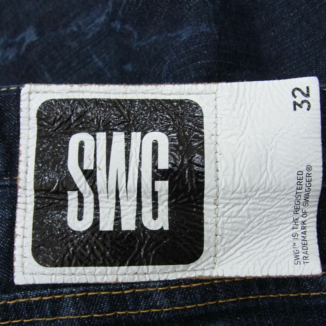 SWAGGER(スワッガー)のSWAGGER スワッガー SWGPTS-662 ストレッチ デニム スキニー パンツ インディゴブルー系 32【中古】 メンズのパンツ(その他)の商品写真