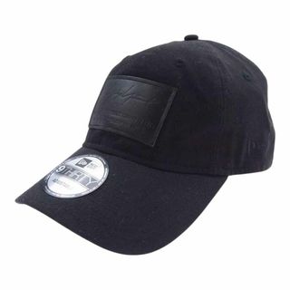 Yohji Yamamoto - Yohji Yamamoto ヨウジヤマモト キャップ FR-H35-970 × NEW ERA ニューエラ レザー パッチ ベースボール キャップ ブラック系【中古】