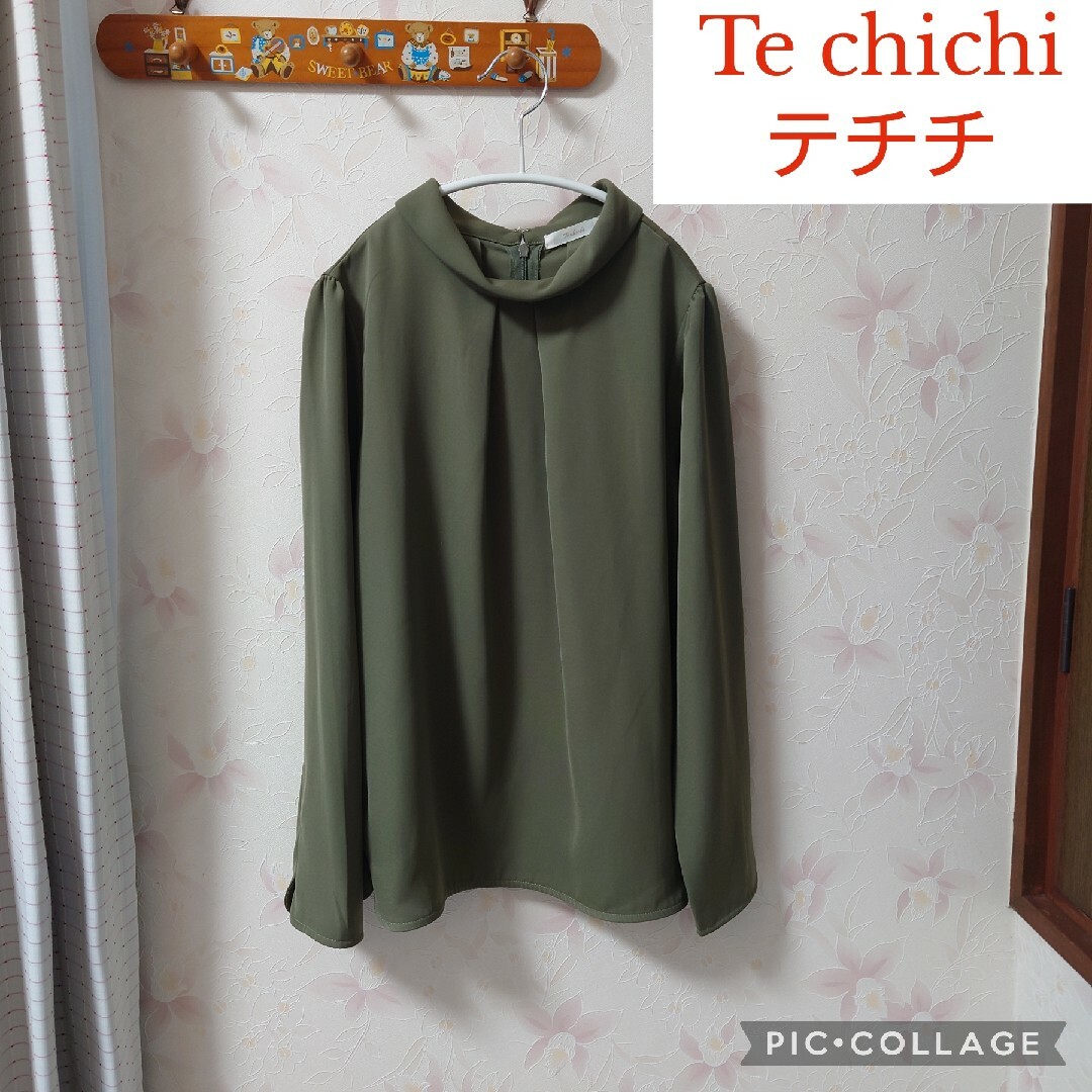 Techichi(テチチ)のTe chichi（テチチ）襟付きカットソー ブラウス レディースのトップス(シャツ/ブラウス(長袖/七分))の商品写真
