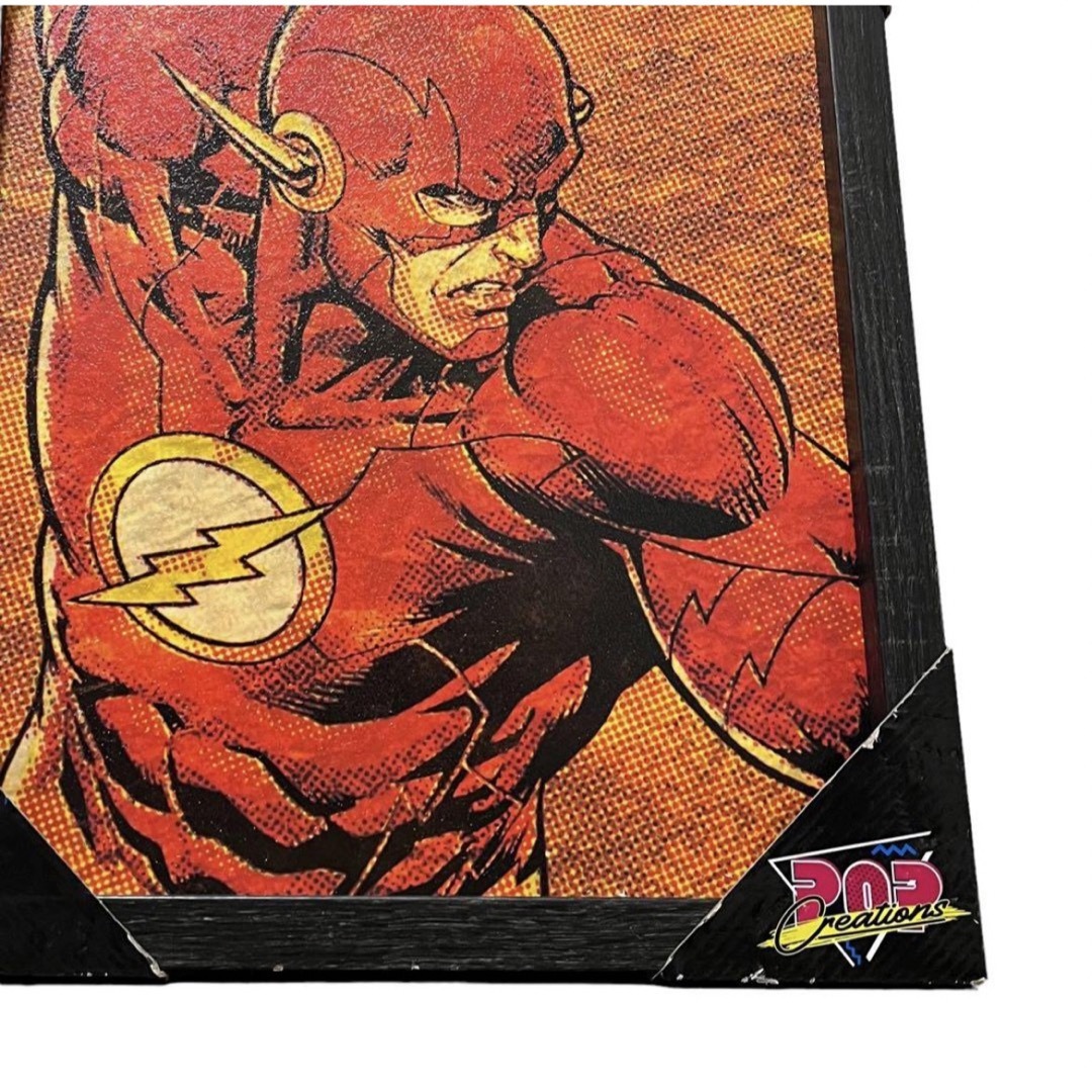 DC(ディーシー)のDC Comics THE FLASH アートボード WBオフィシャル アメコミ エンタメ/ホビーのおもちゃ/ぬいぐるみ(キャラクターグッズ)の商品写真