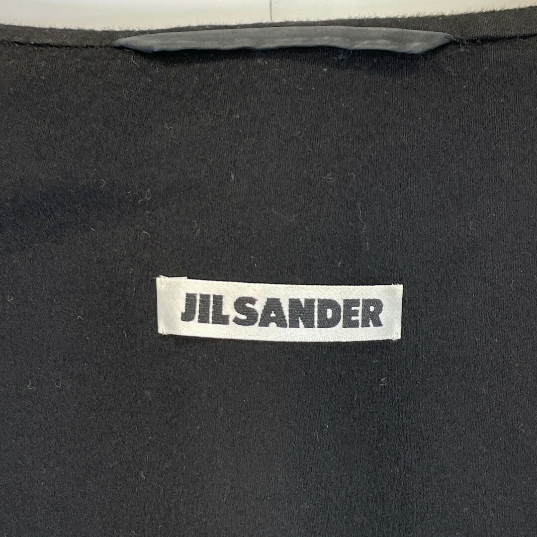 Jil Sander(ジルサンダー)のジルサンダー ブラック カシミヤ100% ジャケット 34 メンズのジャケット/アウター(その他)の商品写真