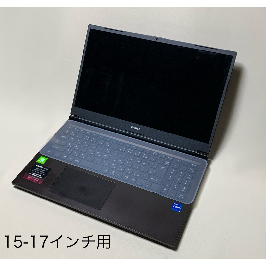 キーボードカバー　13-14インチ　1枚　シート　パッド　パソコン　防水　防塵 スマホ/家電/カメラのPC/タブレット(PC周辺機器)の商品写真