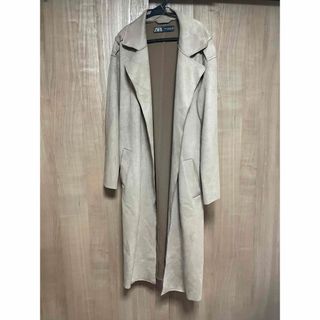 ザラ(ZARA)のZARA トレンチコート　スウェード　XS (トレンチコート)