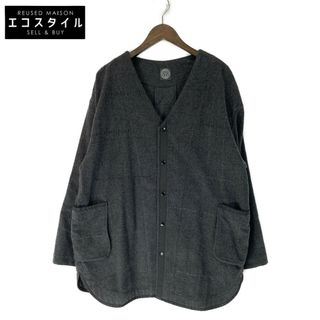 ポータークラシック グレー CASHMERE CARDIGAN COAT L