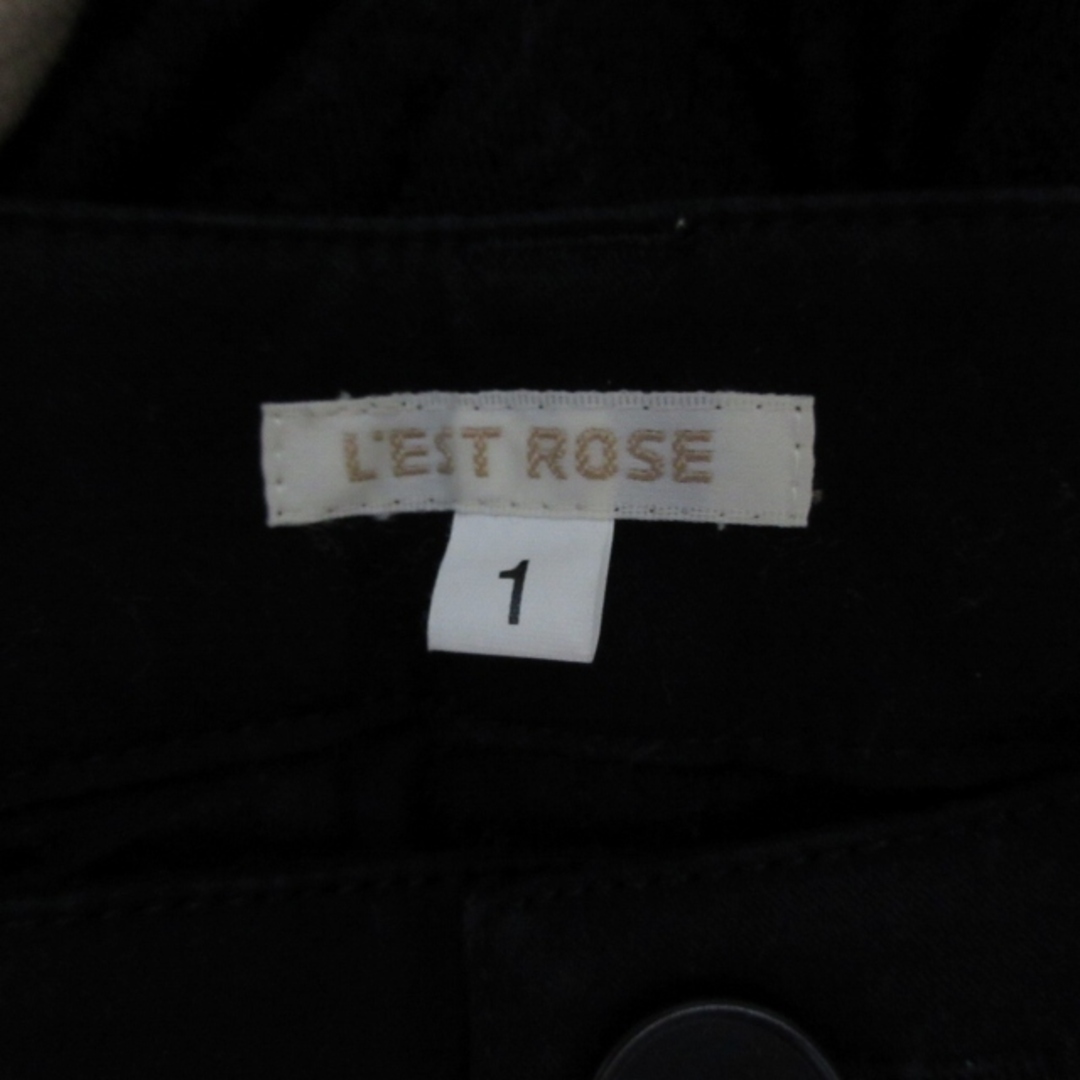 L'EST ROSE(レストローズ)のレストローズ L'EST ROSE ショートパンツ ブラック 1 Sサイズ レディースのパンツ(ショートパンツ)の商品写真