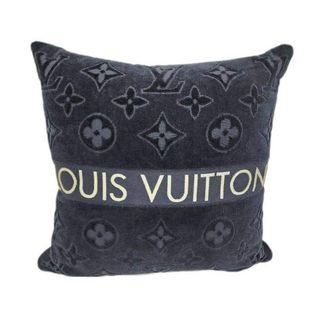 ルイヴィトン(LOUIS VUITTON)のLOUIS VUITTON ルイヴィトン M78816 クッション LV バケーション ブルーマリーヌ モノグラム ロゴ 本体のみ 【美品】 12405K135(クッション)