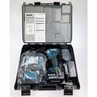 マキタ(Makita)の▽▽MAKITA マキタ 充電式インパクトドライバ 18V 6.0Ah TD173DRGX ブルー 開封未使用品(その他)