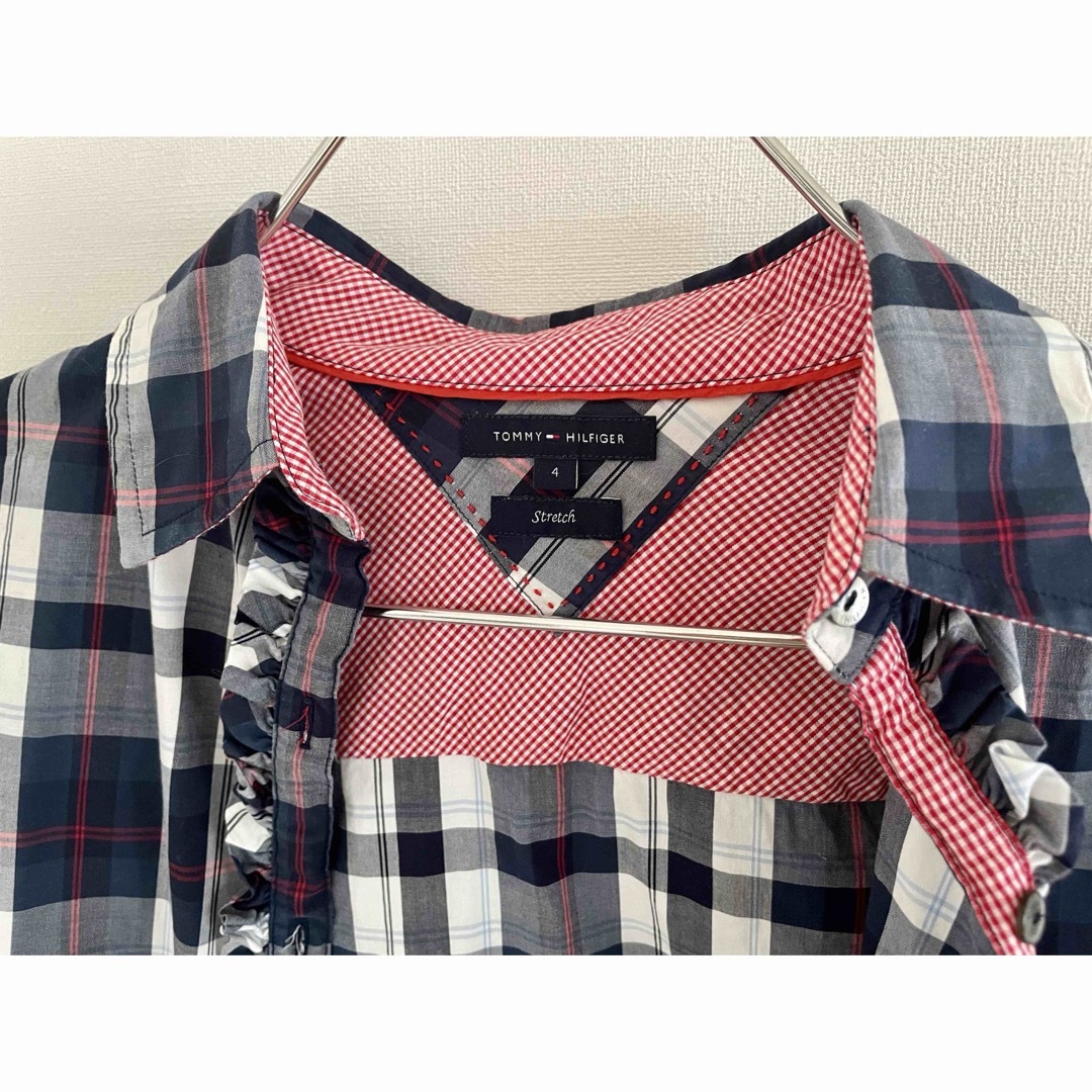 TOMMY HILFIGER(トミーヒルフィガー)のチェックシャツ　 レディースのトップス(シャツ/ブラウス(長袖/七分))の商品写真