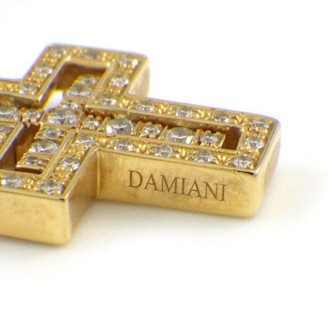 Damiani(ダミアーニ)のダミアーニ DAMIANI ネックレス ベルエポック XXS 20083571 ダブル クロス パヴェ ダイヤモンド K18YG 【中古】 レディースのアクセサリー(ネックレス)の商品写真