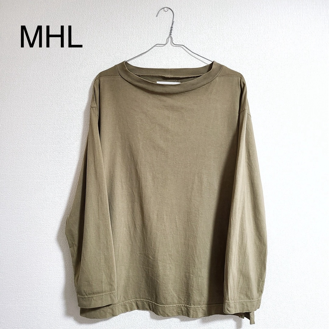 MHL.(エムエイチエル)の2020 Archive【MHL】無地ロンT メンズのトップス(Tシャツ/カットソー(七分/長袖))の商品写真