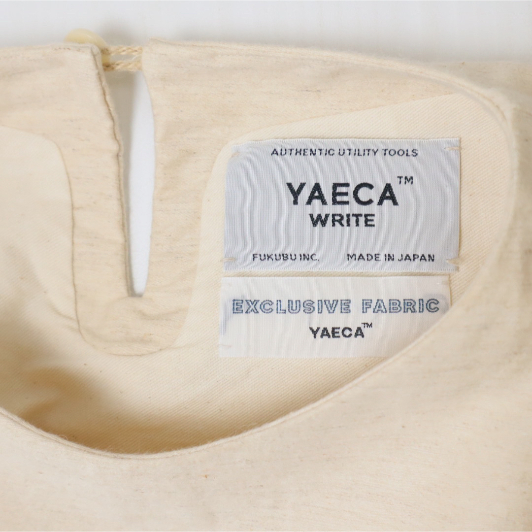 YAECA(ヤエカ)のYAECA ヤエカ コットンリネンAラインワンピース レディースのワンピース(ロングワンピース/マキシワンピース)の商品写真