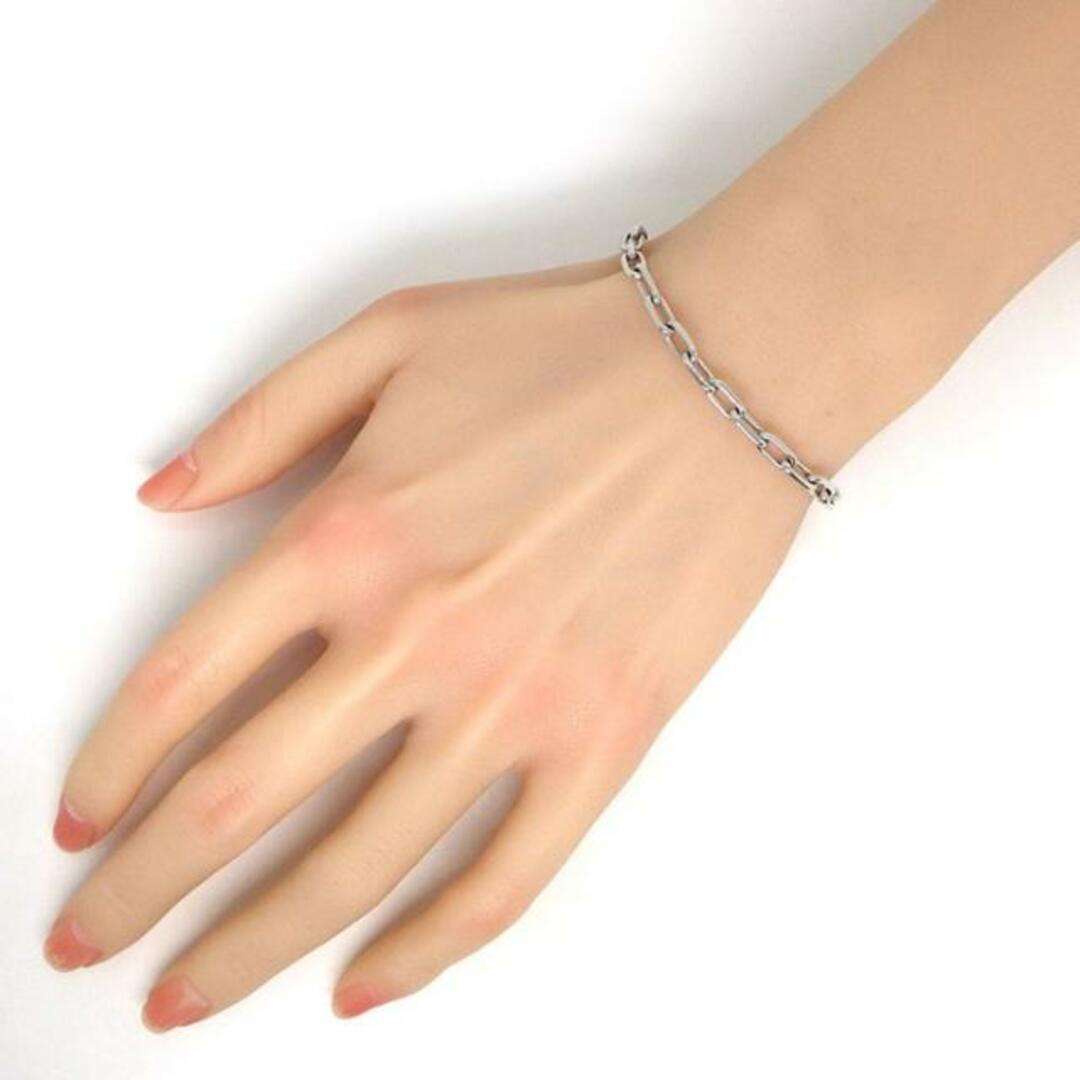 Cartier(カルティエ)のカルティエ Cartier ブレスレット スパルタカス チェーン K18WG 【中古】 レディースのアクセサリー(ブレスレット/バングル)の商品写真