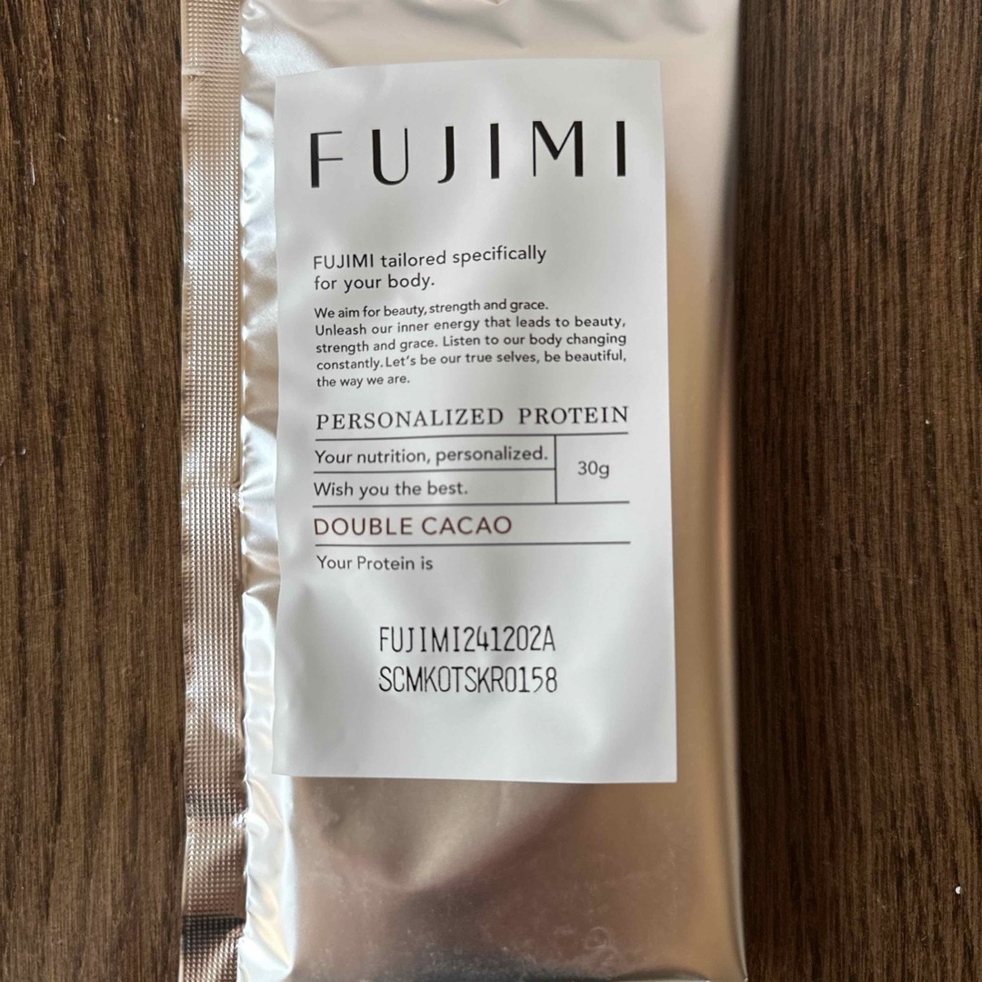 FUJIMI(フジミモケイ)のFUJIMI プロテイン　未開封1箱（30袋） 食品/飲料/酒の健康食品(プロテイン)の商品写真