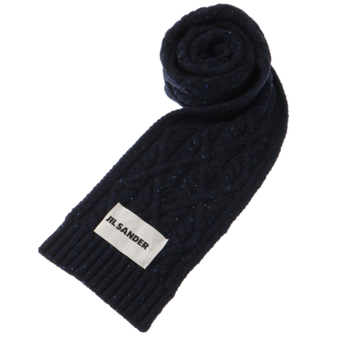 Jil Sander(ジルサンダー)のジルサンダー/JIL SANDER ストール メンズ SCARF - SOFT DONEGAL 1/3.8 マフラー DARK BLUE J47TE0017-J14522-406 _0410ff メンズのファッション小物(マフラー)の商品写真