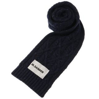 ジルサンダー(Jil Sander)のジルサンダー/JIL SANDER ストール メンズ SCARF - SOFT DONEGAL 1/3.8 マフラー DARK BLUE J47TE0017-J14522-406 _0410ff(マフラー)