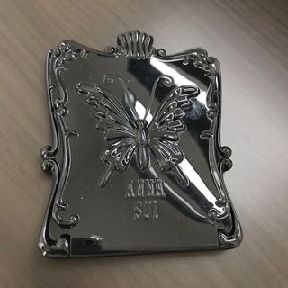 ANNA SUI - アナスイ コンパクトミラー 黒 ブラック 鏡 ミラー バタフライ 蝶々 ゴシック