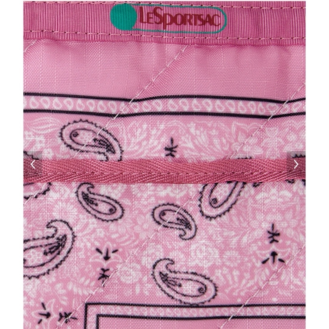 LeSportsac(レスポートサック)の【正規品♡美品】レスポートサック アトリエ♡バンダナフラミンゴ♡完売品レア レディースのバッグ(ショルダーバッグ)の商品写真