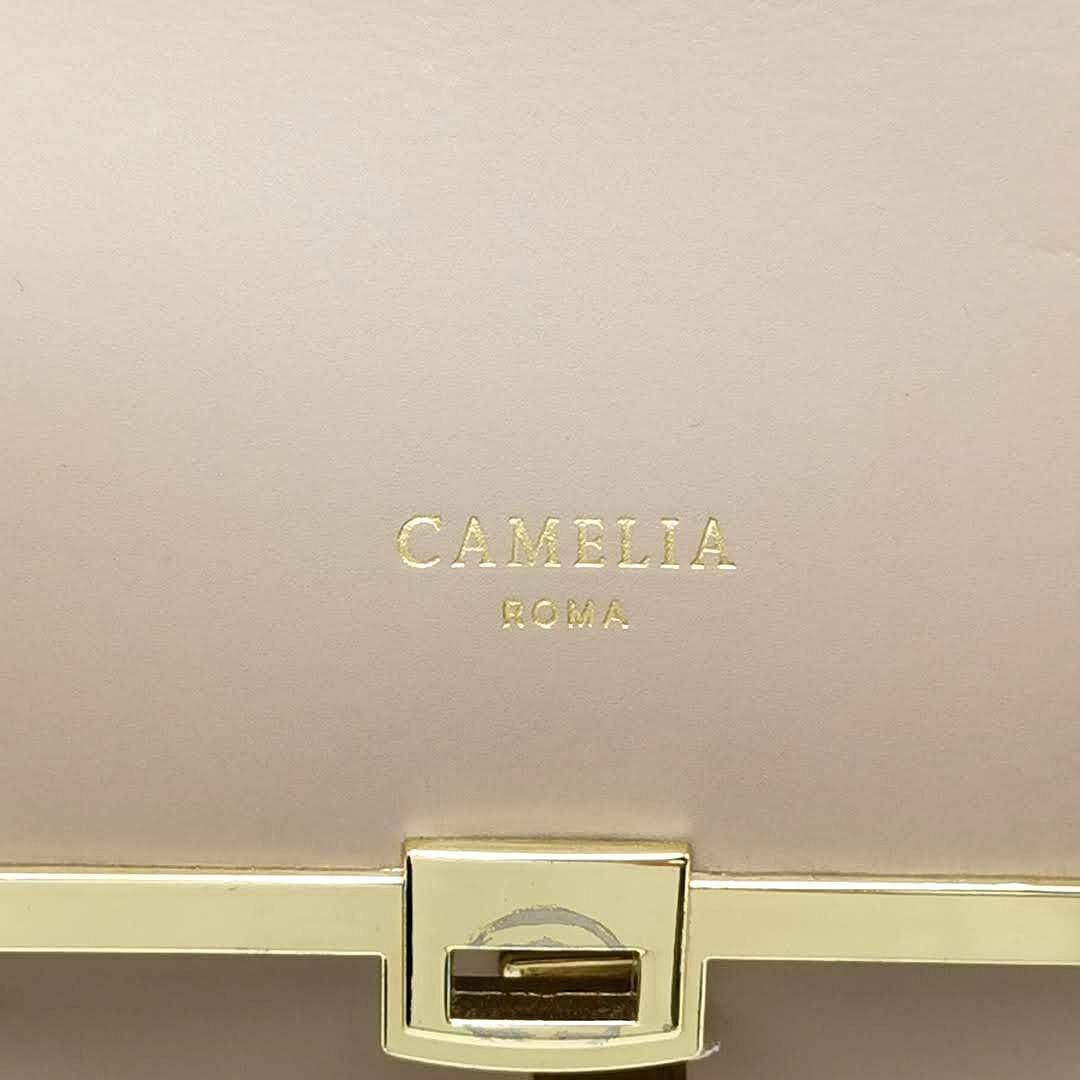 CAMELIA ROMA(カメリアローマ)の美品 カメリアローマ ショルダーバッグ グレインレザー 03-23101808 レディースのバッグ(ショルダーバッグ)の商品写真