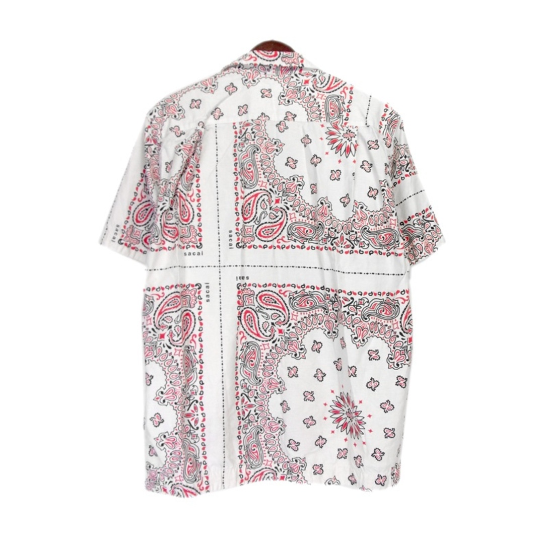 sacai(サカイ)のサカイ sacai ■ 22SS 【 Bandana Print Shirt 22 02689M 】 バンダナ 総柄 プリント 半袖 シャツ　w19018 メンズのトップス(シャツ)の商品写真