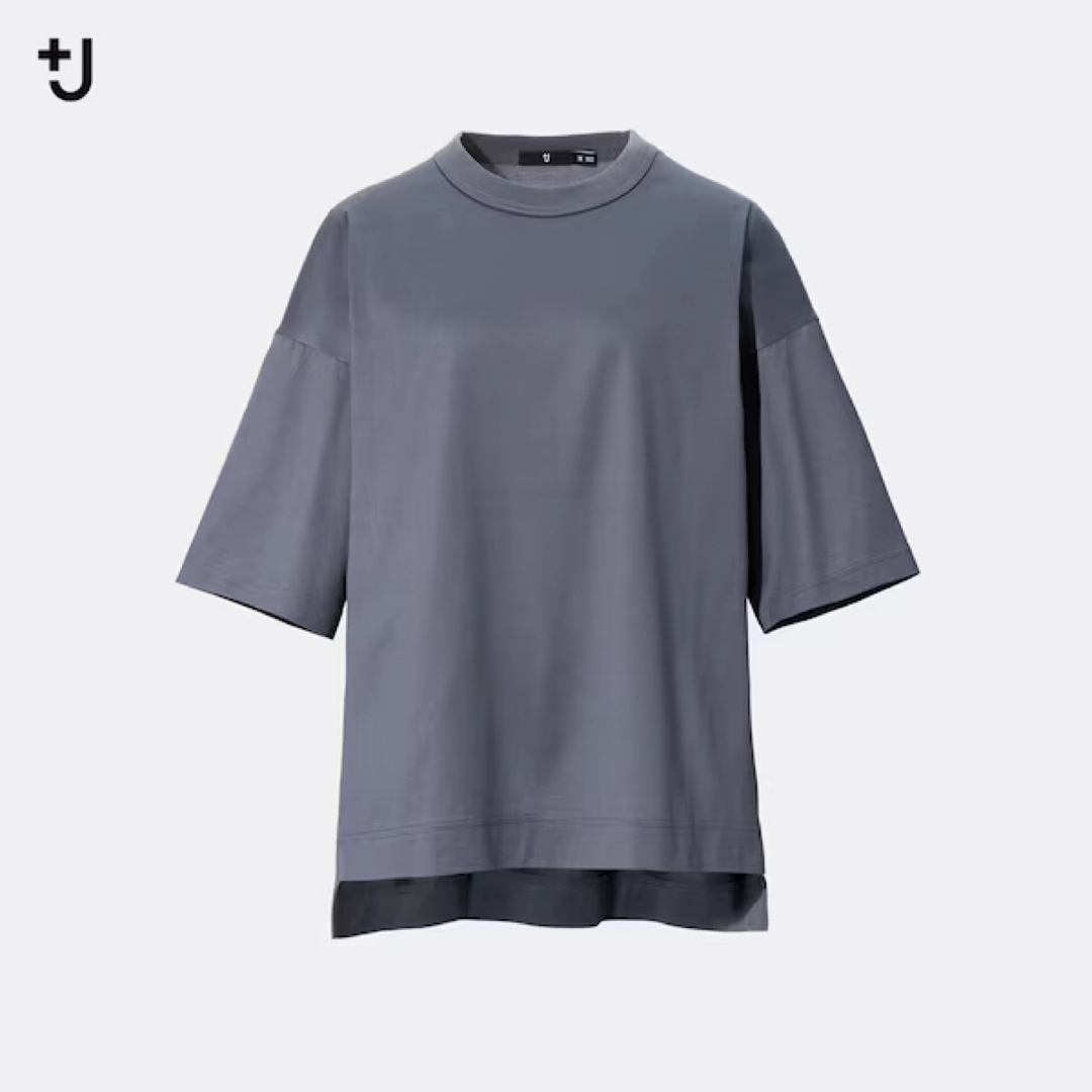 UNIQLO(ユニクロ)のUNIQLO +J スーピマコットンオーバーサイズＴL レディースのトップス(Tシャツ(半袖/袖なし))の商品写真