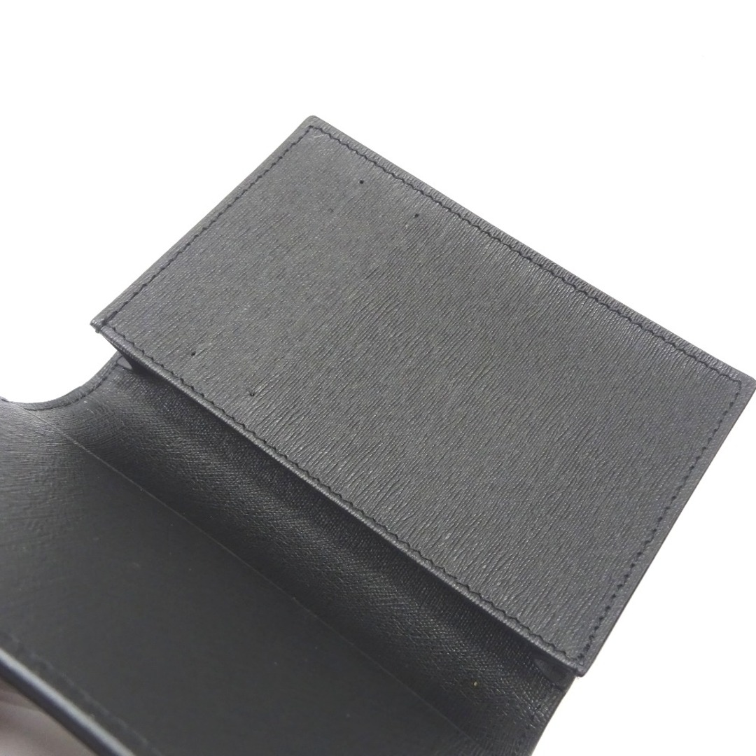 Dunhill(ダンヒル)のダンヒル 名刺入れ カードケース メンズ ブラック DU19F2F47SG001R Ft603822 中古 メンズのファッション小物(名刺入れ/定期入れ)の商品写真