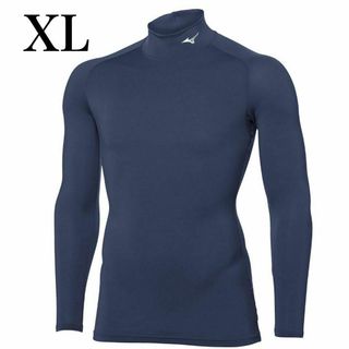 ミズノ(MIZUNO)の[MIZUNO] 長袖 トレーニングウェア メンズ XL コンプレッションシャツ(Tシャツ/カットソー(七分/長袖))