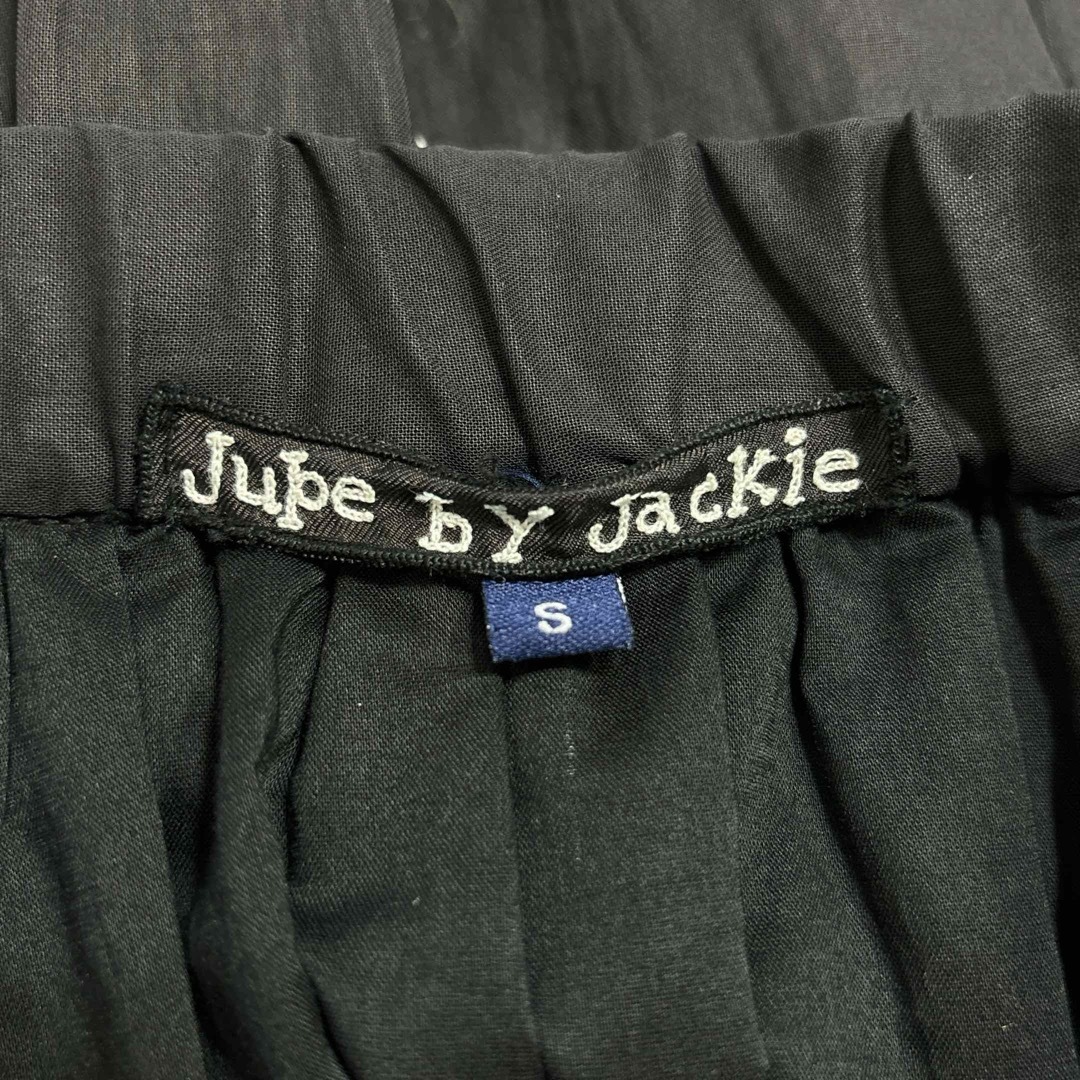 ジュップバイジャッキー インド製  コットン 花柄 刺繍 スカート ブラック S レディースのスカート(ロングスカート)の商品写真