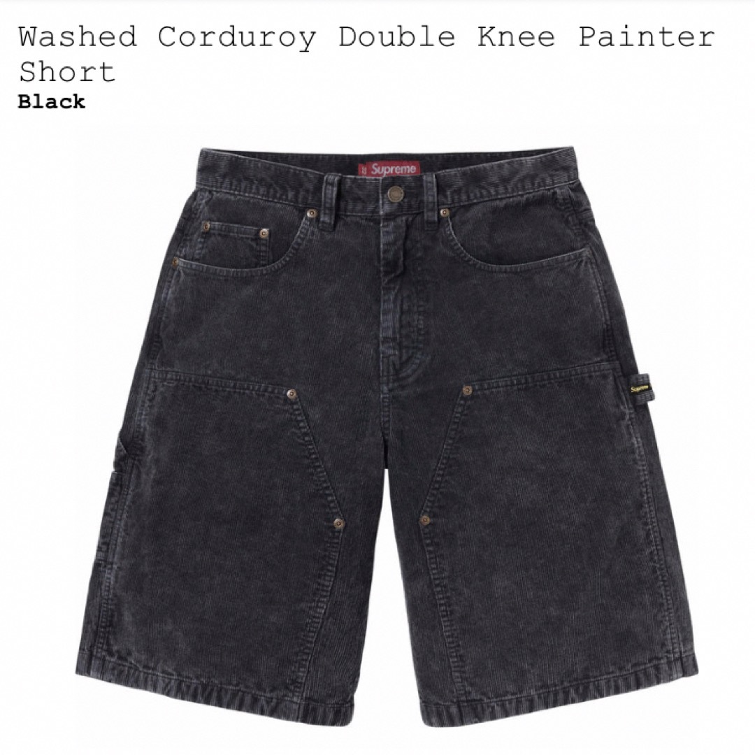 Supreme(シュプリーム)のSupreme Washed Corduroy Doubleknee Short メンズのパンツ(ショートパンツ)の商品写真