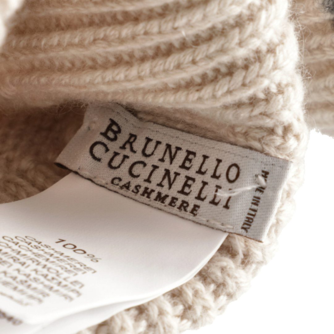 BRUNELLO CUCINELLI(ブルネロクチネリ)のブルネロ クチネリ/BRUNELLO CUCINELLI 手袋 メンズ グローブ BEIGE M2293118-0002-CZ695 _0410ff メンズのファッション小物(手袋)の商品写真