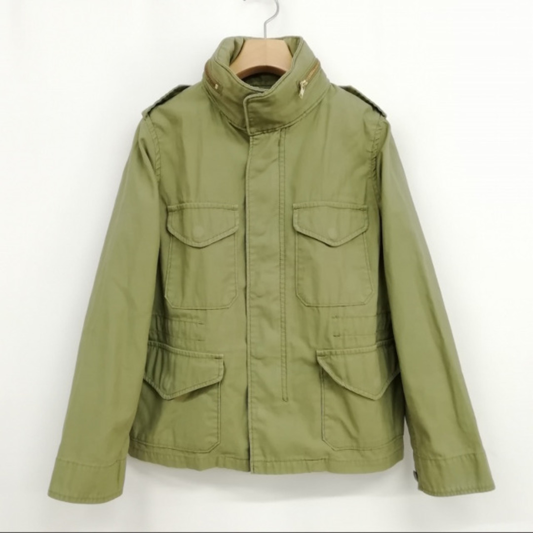 DEUXIEME CLASSE(ドゥーズィエムクラス)のM-65 Jacket ショート丈 ミリタリー ジャケット 38 オリーブ レディースのジャケット/アウター(ミリタリージャケット)の商品写真