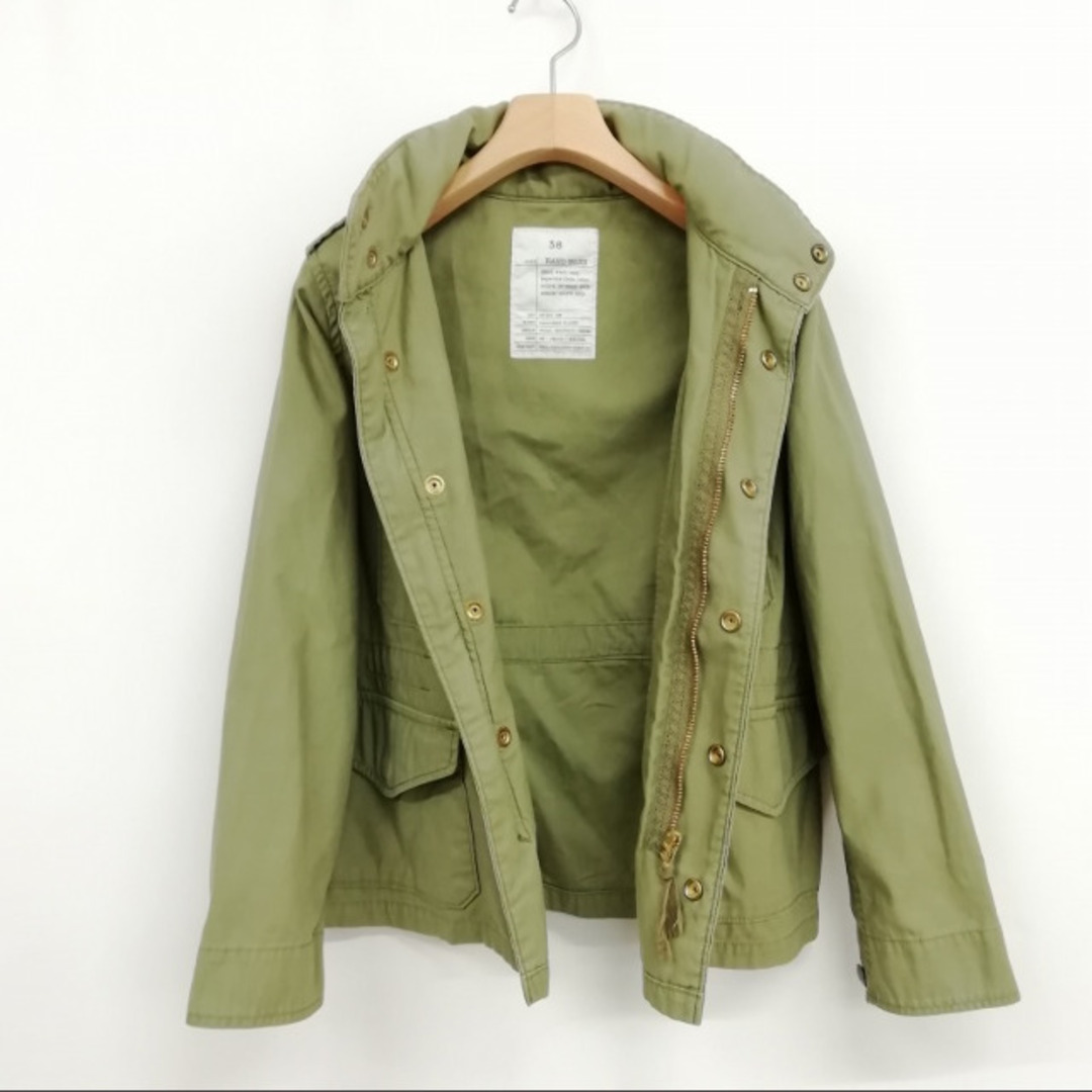 DEUXIEME CLASSE(ドゥーズィエムクラス)のM-65 Jacket ショート丈 ミリタリー ジャケット 38 オリーブ レディースのジャケット/アウター(ミリタリージャケット)の商品写真