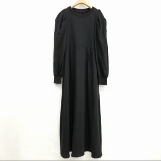 フォーシー for/c 24ss ワンピース ロング マキシ M ブラック