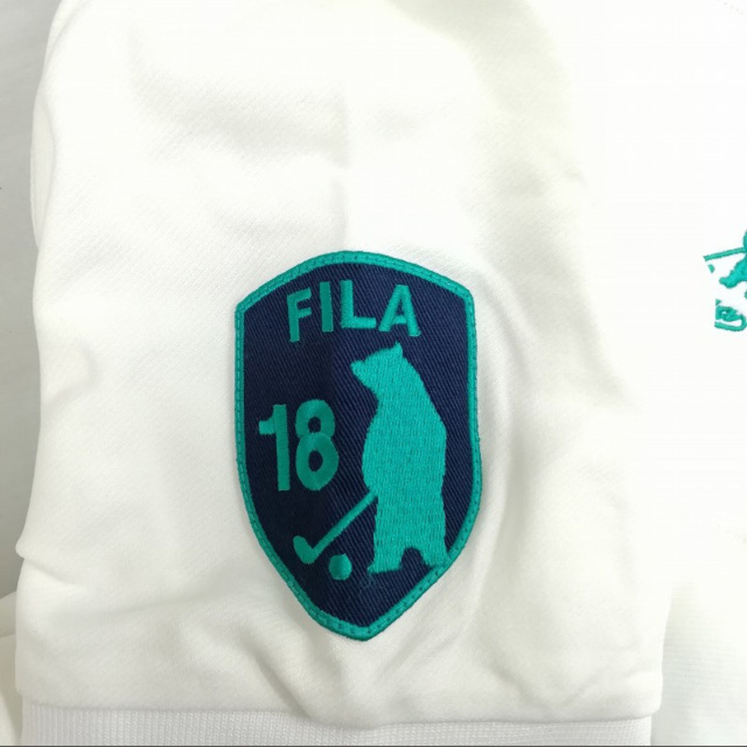 FILA(フィラ)の美品 GOLF ゴルフ ゴルフウェア ポロシャツ Tシャツ 半袖 LL レディースのトップス(ポロシャツ)の商品写真