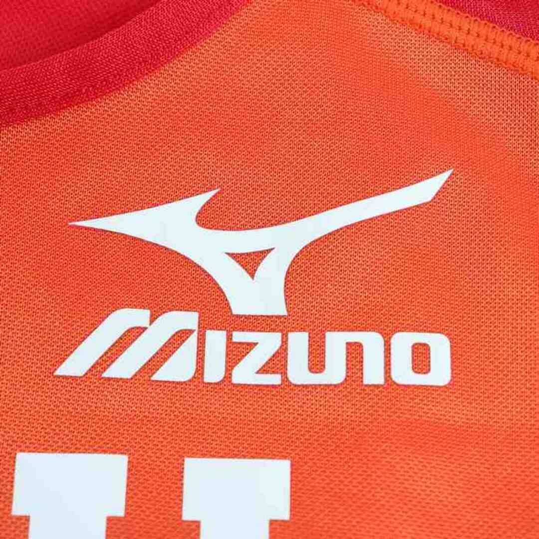 MIZUNO(ミズノ)のミズノ タンクトップ ノースリーブ シャツ トップス ユニフォーム KSU メンズ Lサイズ 赤×オレンジ×白 Mizuno メンズのトップス(タンクトップ)の商品写真