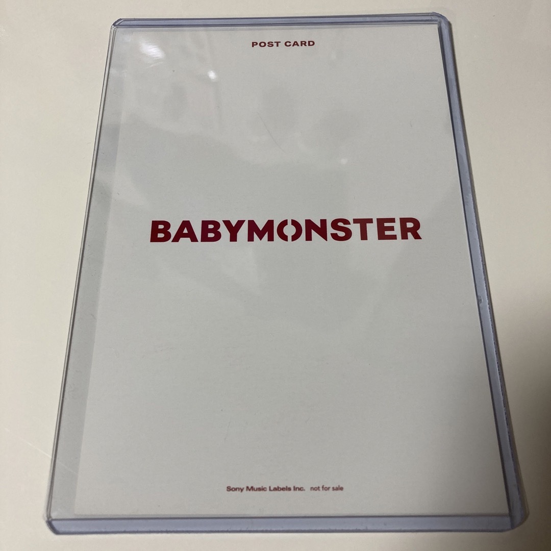 BABYMOMSTER ファンミーティング B賞 ポストカード アヒョン エンタメ/ホビーのCD(K-POP/アジア)の商品写真