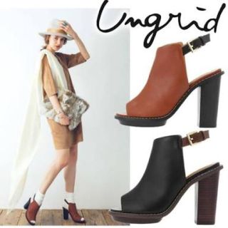 アングリッド(Ungrid)のUngrid☆オープントゥヒールサンダル(サンダル)