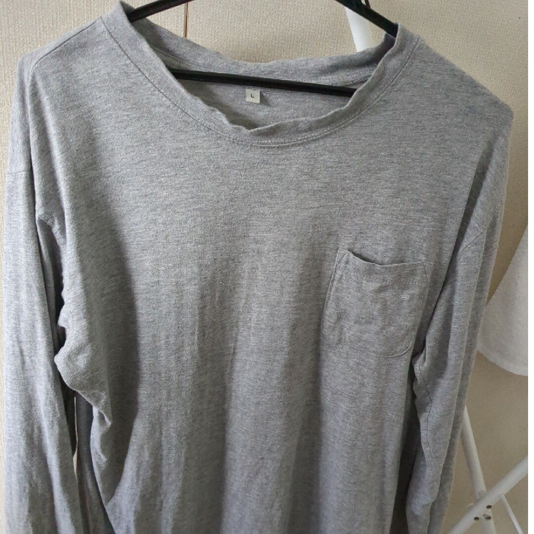 長袖Tシャツ L メンズのトップス(Tシャツ/カットソー(七分/長袖))の商品写真