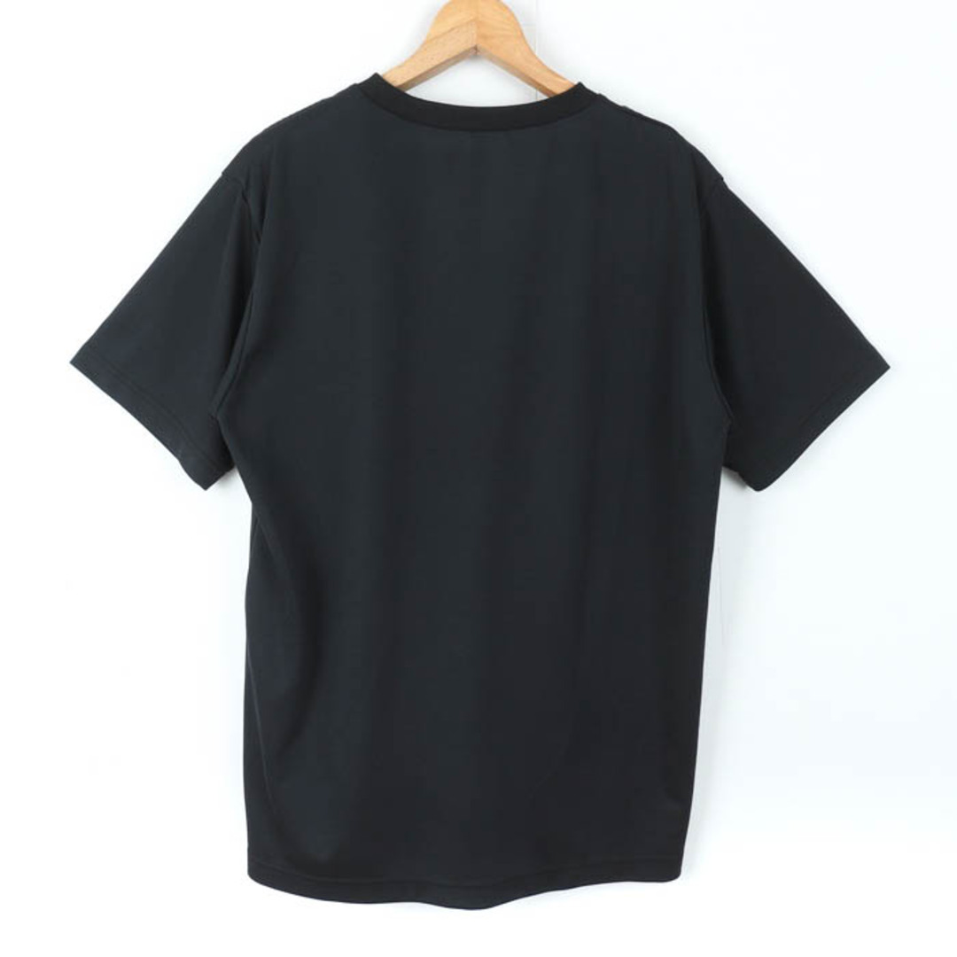 MIZUNO(ミズノ)のミズノ 半袖Ｔシャツ トップス ワンポイントロゴ スポーツウエア 大きいサイズ メンズ 2XLサイズ ブラック Mizuno メンズのトップス(Tシャツ/カットソー(半袖/袖なし))の商品写真