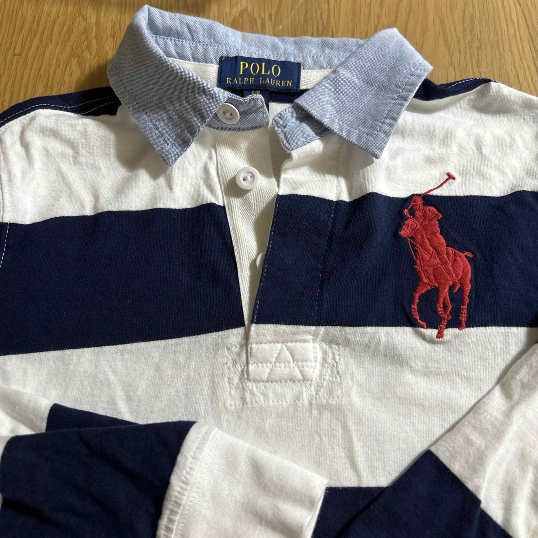 POLO RALPH LAUREN(ポロラルフローレン)の中古　ラルフローレン　長袖　ポロシャツ キッズ/ベビー/マタニティのキッズ服男の子用(90cm~)(Tシャツ/カットソー)の商品写真