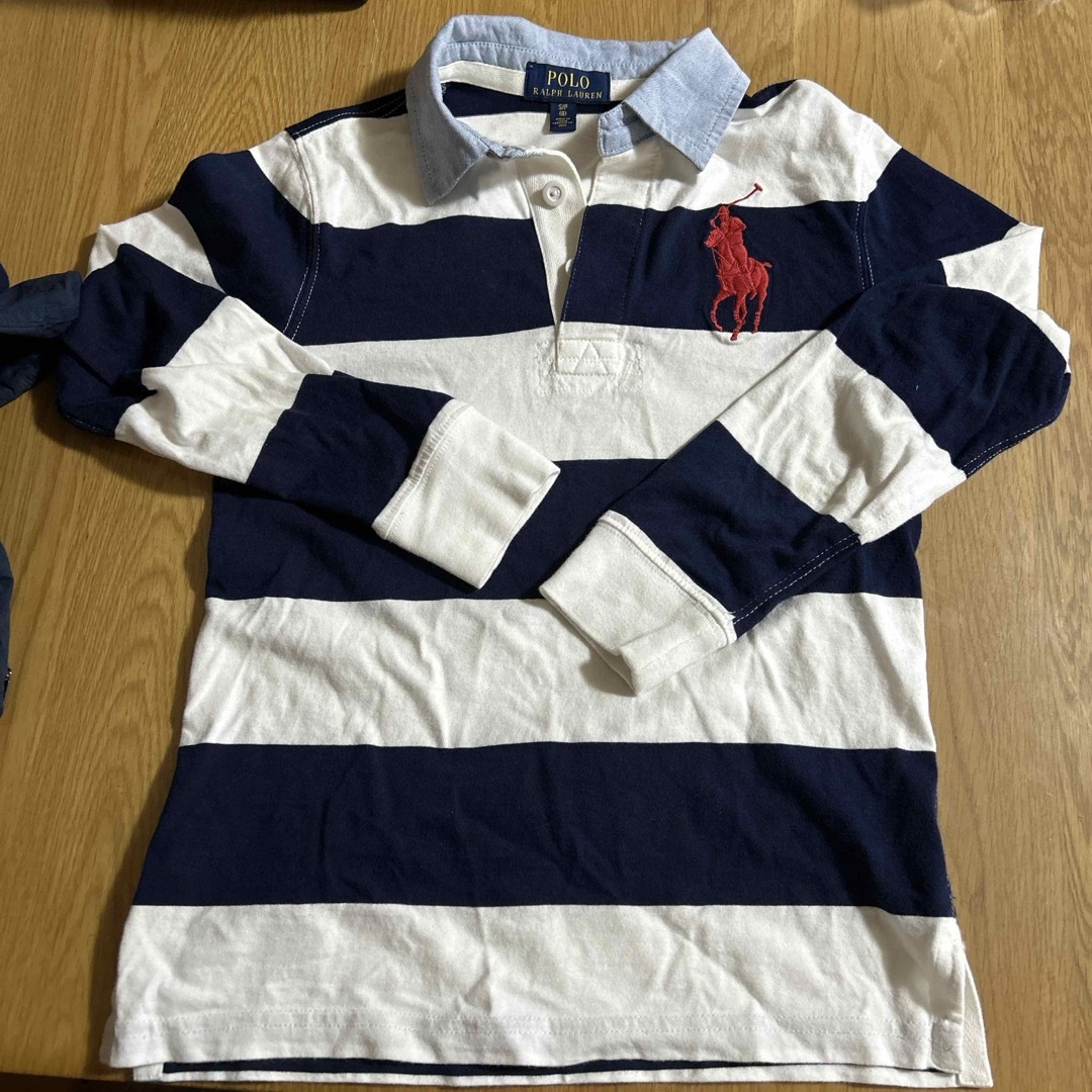 POLO RALPH LAUREN(ポロラルフローレン)の中古　ラルフローレン　長袖　ポロシャツ キッズ/ベビー/マタニティのキッズ服男の子用(90cm~)(Tシャツ/カットソー)の商品写真