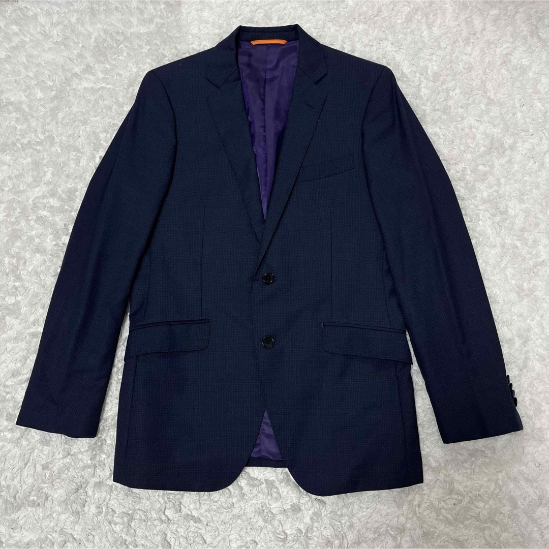 THE SUIT COMPANY(スーツカンパニー)のスーツカンパニー　REDAレダ　ウール100 ネイビー　セットアップ メンズのスーツ(セットアップ)の商品写真