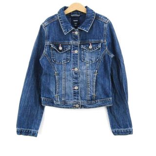 ギャップ(GAP)のギャップ デニムジャケット アウター Gジャン キッズ 女の子用 150サイズ ブルー GAP(ジャケット/上着)