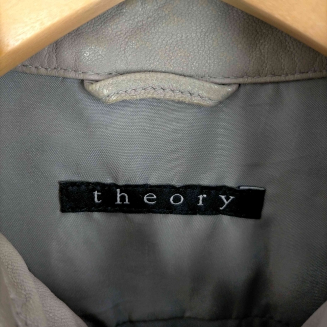 theory(セオリー)のtheory(セオリー) レザーシャツジャケット レディース アウター レディースのジャケット/アウター(ブルゾン)の商品写真