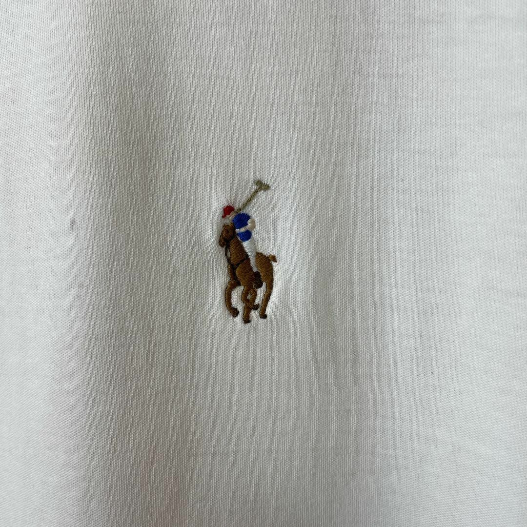 POLO RALPH LAUREN(ポロラルフローレン)のラルフローレン　ピマコットン　カラー刺繍ポニー　サイズＬ　メンズ　古着 メンズのトップス(ポロシャツ)の商品写真