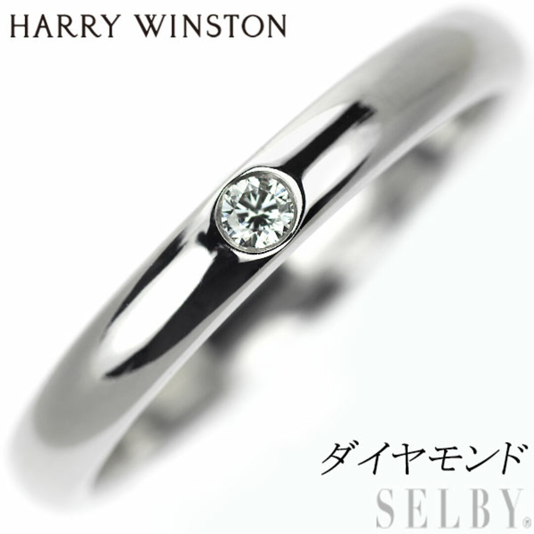 HARRY WINSTON(ハリーウィンストン)のハリーウィンストン Pt950 ダイヤモンド リング バンド レディースのアクセサリー(リング(指輪))の商品写真