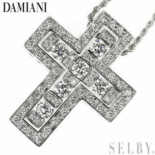 ダミアーニ(Damiani)のダミアーニ K18WG ダイヤモンド ペンダントネックレス ベルエポックM(ネックレス)